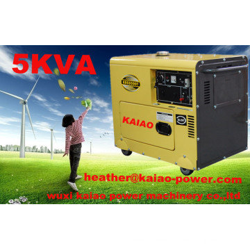 Low Noise Silent Portable Diesel Generators/Super Silent 5kw Diesel Generator